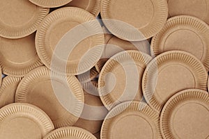 Disposable paper plates