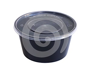 Disposable plastic bowl