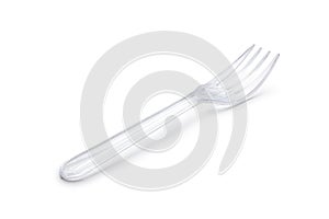 disposable plastic fork photo