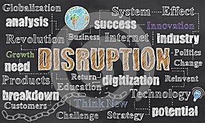 Disruption Business Illustration