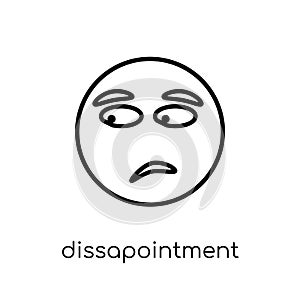 Dissapointment emoji icon from Emoji collection.