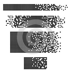 Dissolved filled square