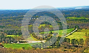 Distant Landscape/Suburbs photo