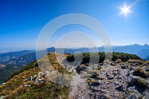 Vzdialené horské jadrá na slovensku Tatranské chodníky