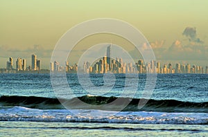 Distant Surfers Paradise Skyline