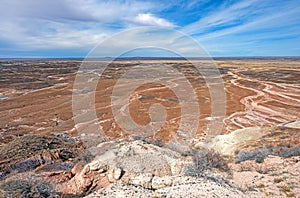 Distant View Across and Outwash Plain