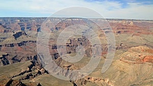 Distant view of the Grand Canyon