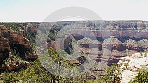 Distant view of the Grand Canyon