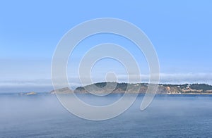 Distant View of Port Orford Oregon