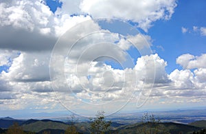 Distant View of Santa Fe From the Santa Fe National Forest