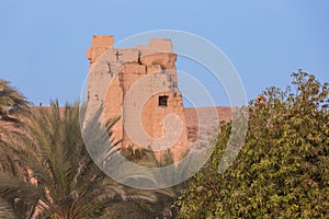 Distant view of the Temple of Kom Ombo