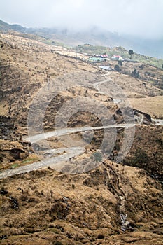 A distant village, Tonglu, West Bengal, India