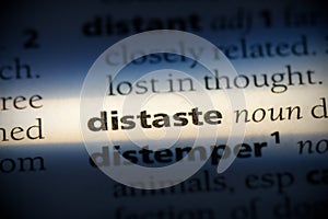 Distaste