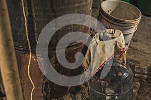 Distillation of Mezcal, a necessary process for its creation