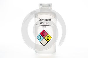 Distilled water bottle