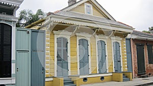Distinct Architectural Design of Creole Cottages Found in New Orleans