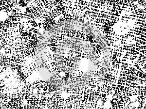 Distinctive black and white texture displaying intricate patterns and varying densities in a artistic composition