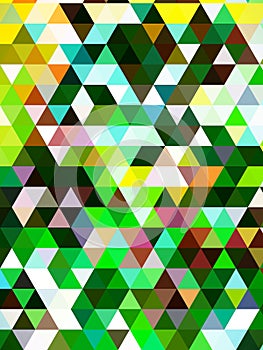 A distinguishing fetching digital colorful pattern of squares photo