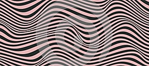 Distorted 3D Lnes background