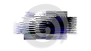 Distorted Horizontal Lines Abstract Background Design, vector design Generative AI