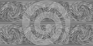 Distorted Lines Background