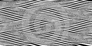 Distorted lines - movement illusion