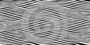 Distorted lines - movement illusion photo
