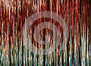 distorted screen signal error glitch lines