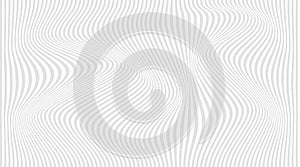 Distortion lines background. Distort stripes, abstract modern pattern