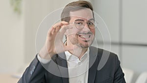 Distraught Businessman Talking in Anger and Stress