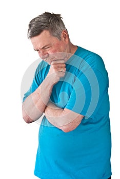 Distraught Mature Man