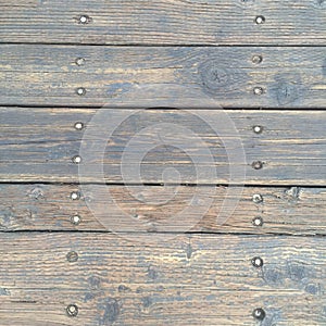 Distressed antique wood texture background with grain