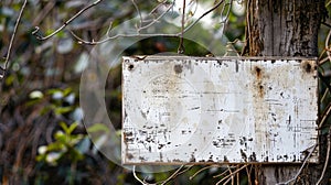 Distressed blank mockup of a Fixer Upper yard sign perfect for a renovation project.