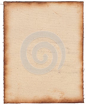 Distressed Canvas background isolated