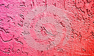Distressed halftone grunge colourful  texture -texture of concrete floor background for creation abstract photo