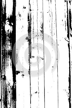 Distressed halftone grunge vector texture - old wood scratch background.