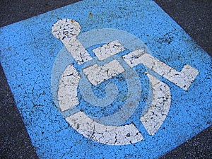 Distressed Handicapped Parking