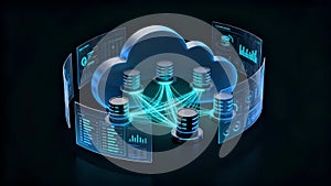 Distributed Cloud Database Cluster with Interconnected Data Nodes and Analytics