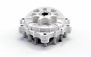 Distributor Cap on White