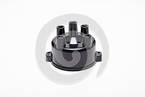 Distributor cap on white