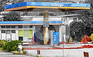Distributor of disused gasoline
