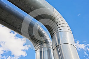 District heating pipes
