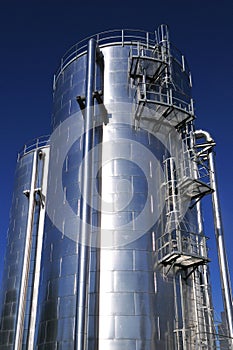 District heating water tank