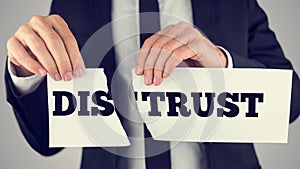 Distrust - trust