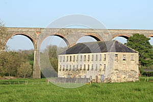 Disused beetling mill and viaduct