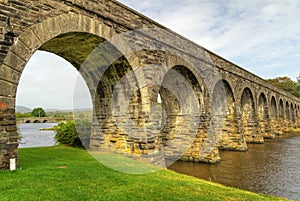 Disused railway viaduct