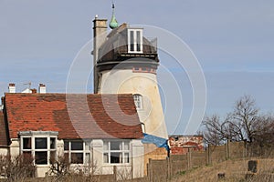 A disused windmill at Aldeburgh