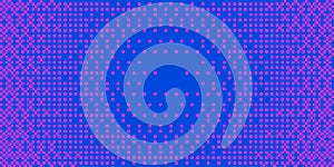 Dither Pattern Bitmap Faded Texture Halftone Gradient Abstract Background. Glitch Screen With Flicker Pixels Effect