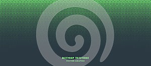 Dither Pattern Bitmap Faded Texture Halftone Gradient Vector Abstract Background