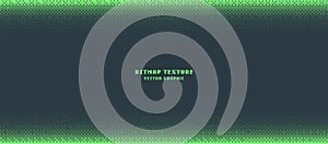 Dither Pattern Bitmap Texture Border Gradient Vector Wide Abstract Background photo